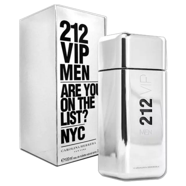 Perfume Carolina Herrera 212 Vip Eau de Toilette Masculino 100ML